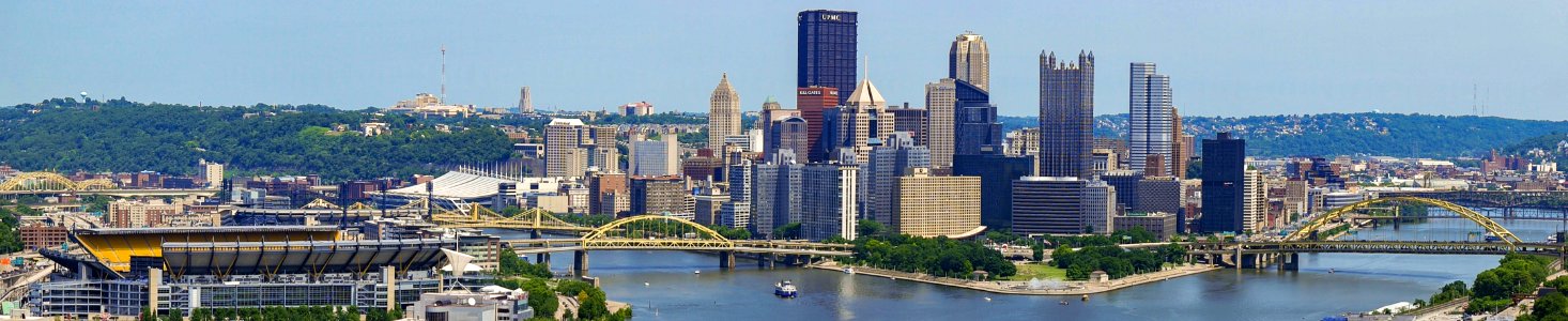 Pittsburgh skyline panorama photo