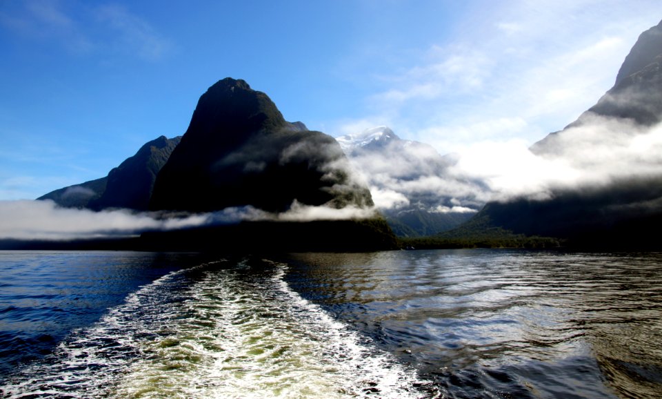 Cruising Milford Sound NZ