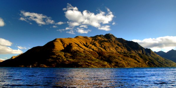 Cecil Peak. Lake Wakatipu NZ photo