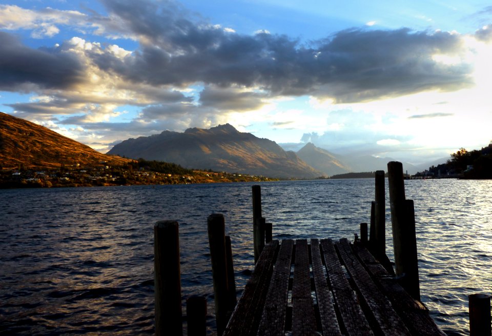 Evening Frankton Arm Queenstown.