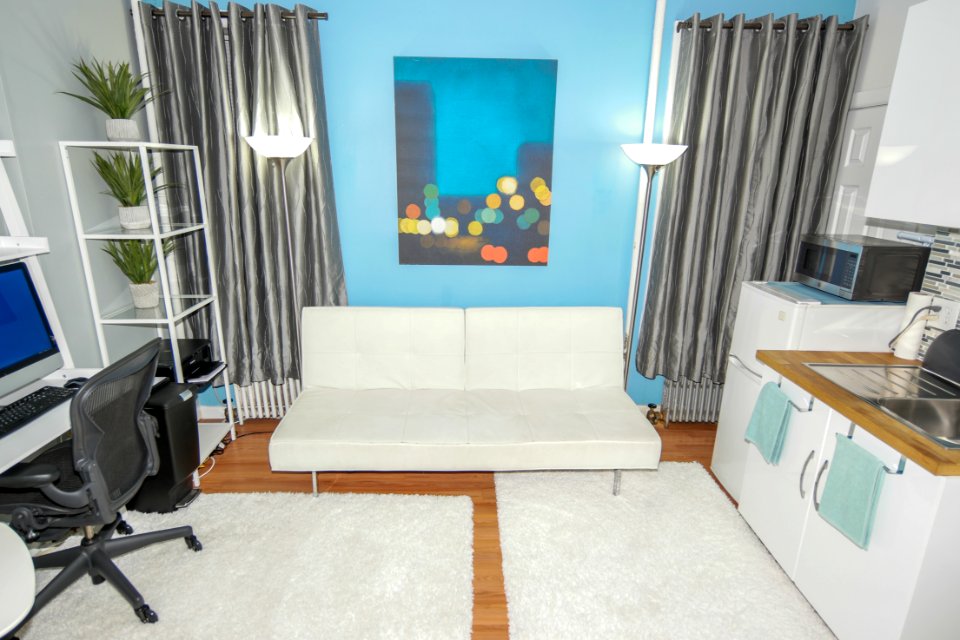 200 sq ft living space