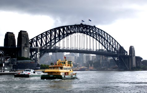 On Sydney harbour. photo