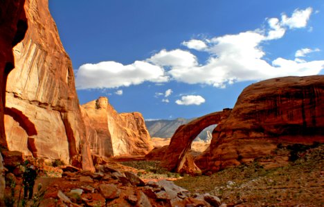 Rainbow Bridge National Monument Utah. photo