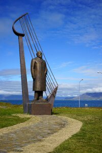 Reykjavik sculpture iceland