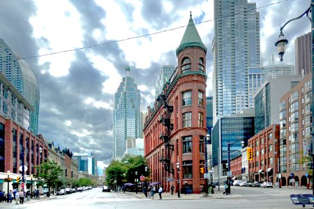 Gooderham (Flatiron) Building.Toronto. photo