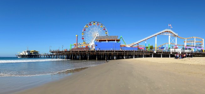 Santa Monica Pier.