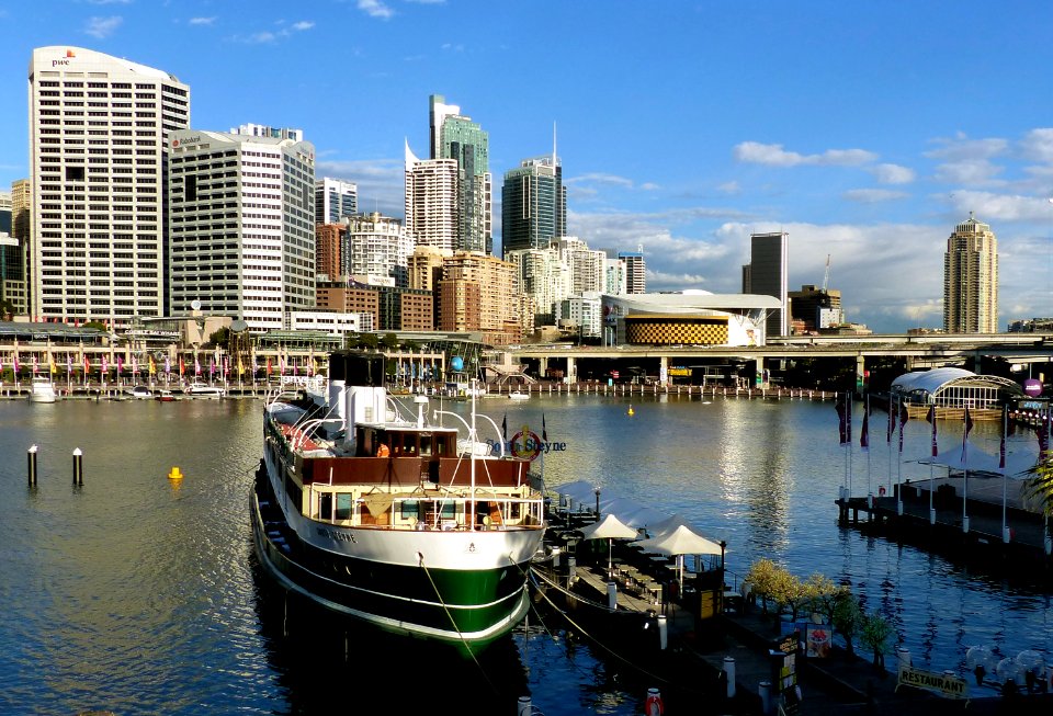 SS South Steyne. Floating restaurant. Sydney.