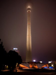 Berlin Alex im Nebel