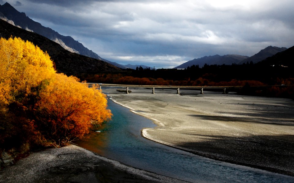 Autumn on the Shotover River NZ