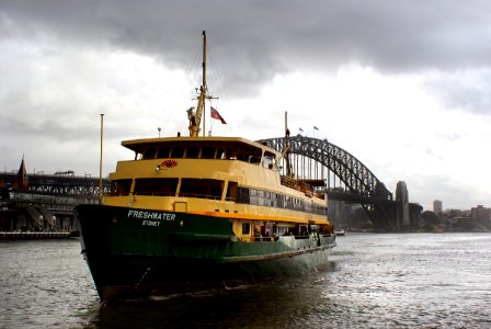 MV Freshwater. Sydney. photo