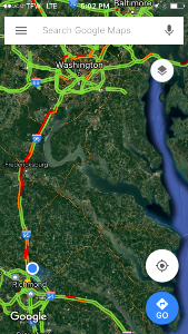 RVA to DC Congestion