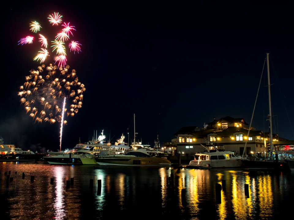 Boston Harbor July 2 Fireworks