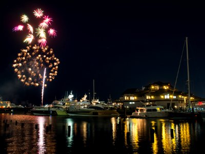 Boston Harbor July 2 Fireworks