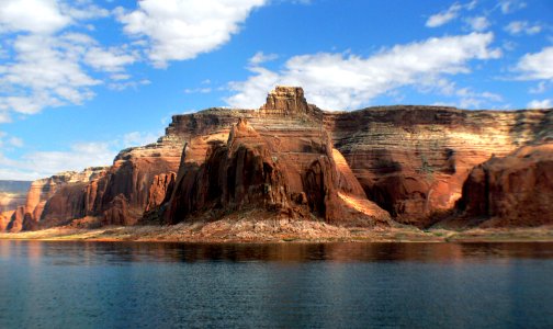 Cruising Lake Powell. photo