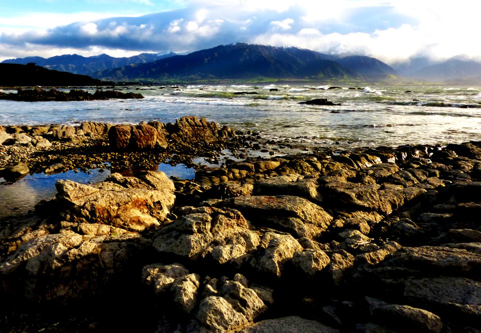 Kaikoura seascape NZ