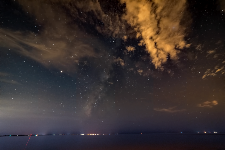 Milkyway from Sunshine Skyway Bridge