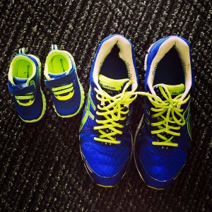 Baby shoes sport photo