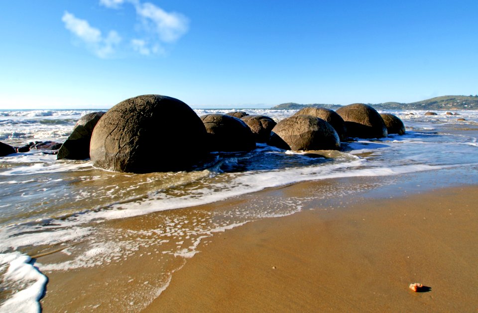The Moeraki Boulders. NZ