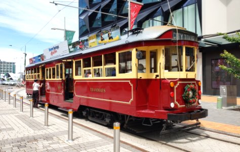 Trams. Christchurch. NZ.