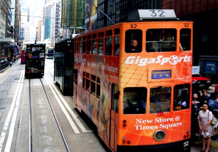 Trams Hong Kong. photo