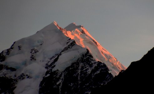 Sunrise Mount Cook photo