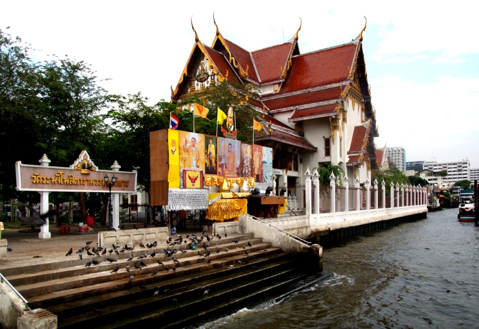 Bell Temple (Wat Rakan). Bangkok. photo