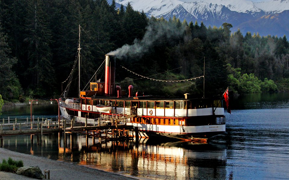 TSS Earnslaw at Walter Peak