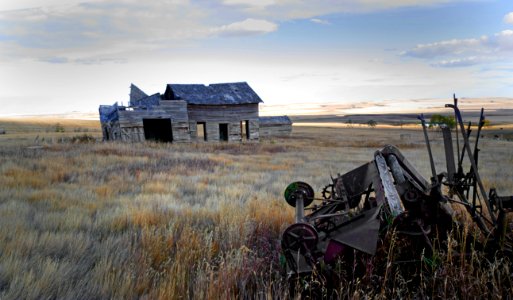 Rural Decay Alberta. photo