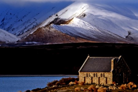 Lake Tekapo’s Iconic Landmark photo