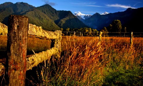 A rural sunset.NZ photo