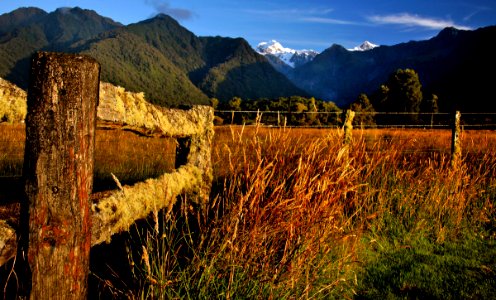 A rural sunset.NZ