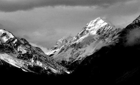 Aoraki / Mount Cook Mountain.  New Zealand
