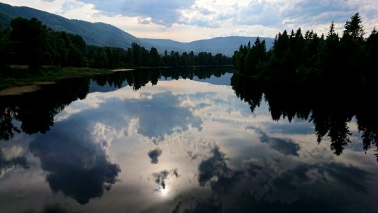 Numedalslågen river, Lågendalen valley, Norway