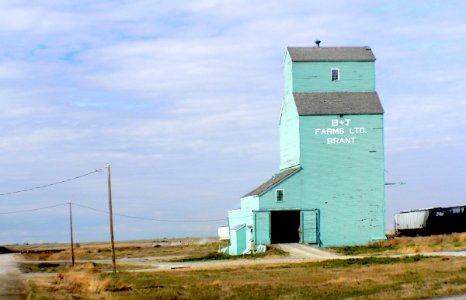 Grain elevator.Alberta photo