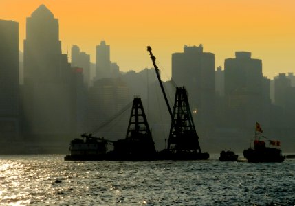 Evening Hong Kong. photo