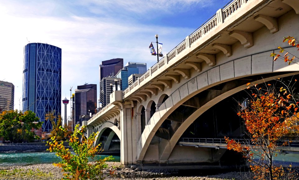 Centre Street Bridge,Calgary.