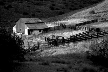 Old Ranch on Caliente Rd-1c bw copy