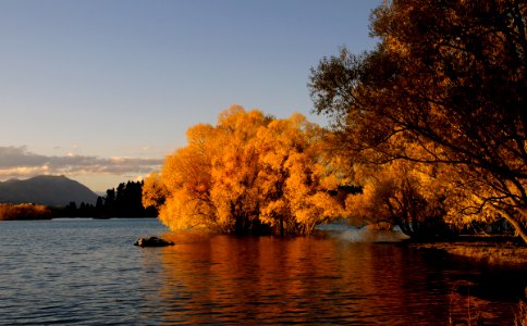 Autumn at Lake Tekapo. photo