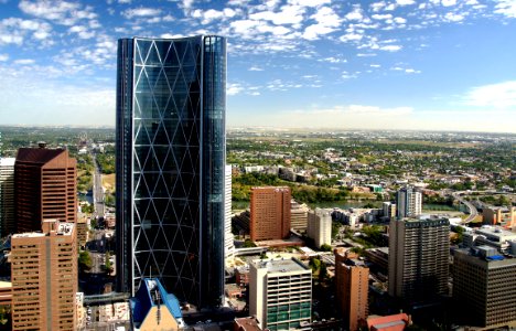 The Bow Tower Calgary. photo
