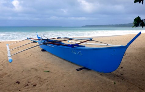 Fishing boat. (Banca) Philippines photo