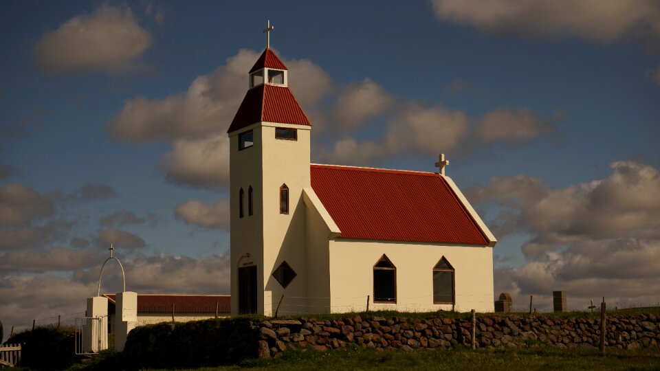 Church iceland highlands photo