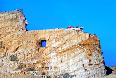 Crazy Horse Memorial. photo