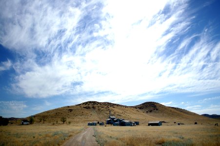 Old Ranch along n Soda Lake Rd, Carrizo Plain National Monument, SLO Co, CA