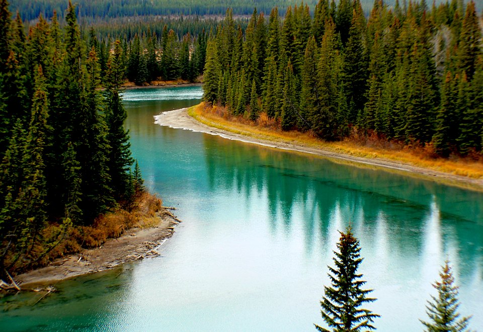 Bow River. Alberta. photo