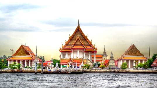 Wat Kalayanamitr Varamahavihara. Bangkok. photo