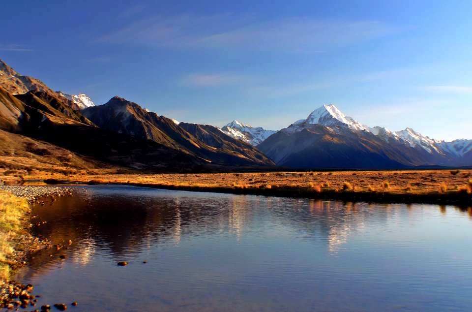 Sunrise Mount Cook NZ.