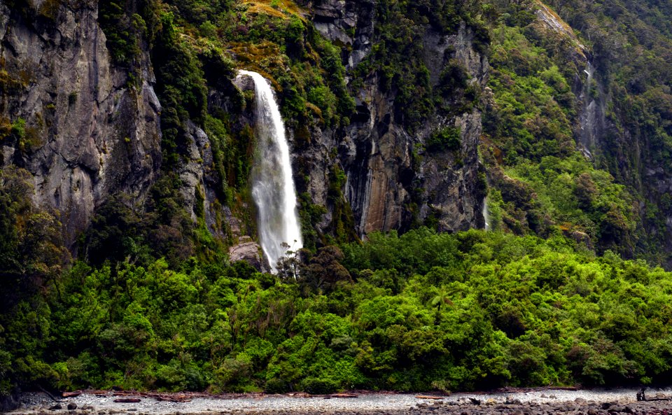After  the rain. Milford Sound NZ.