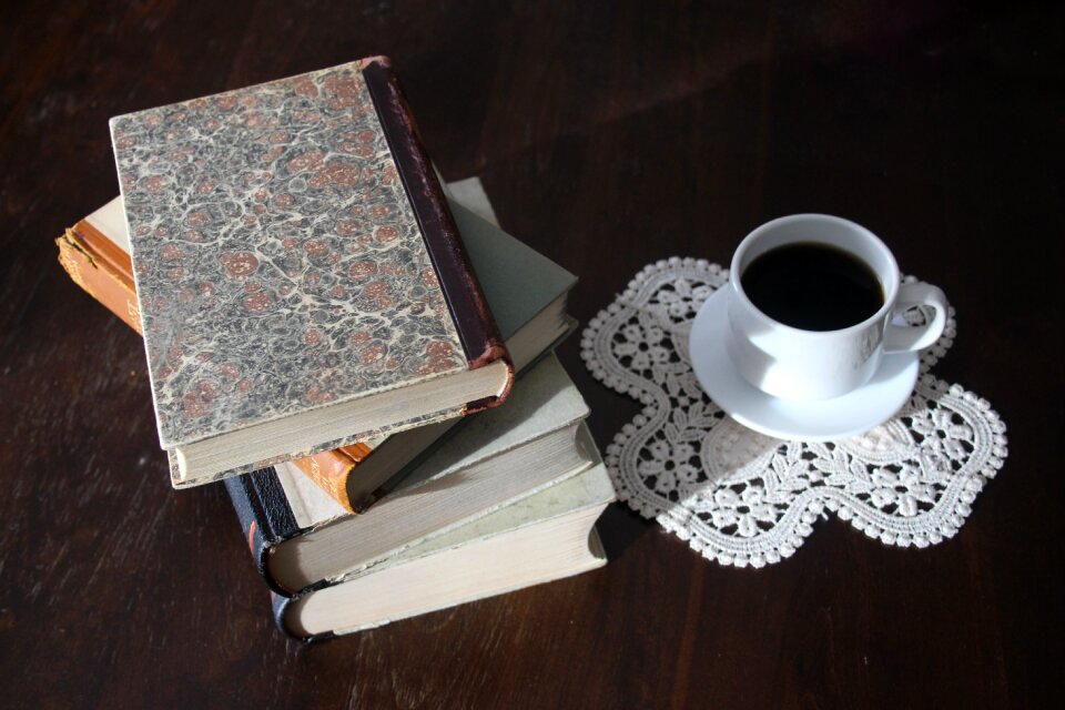 Vintage antique literature