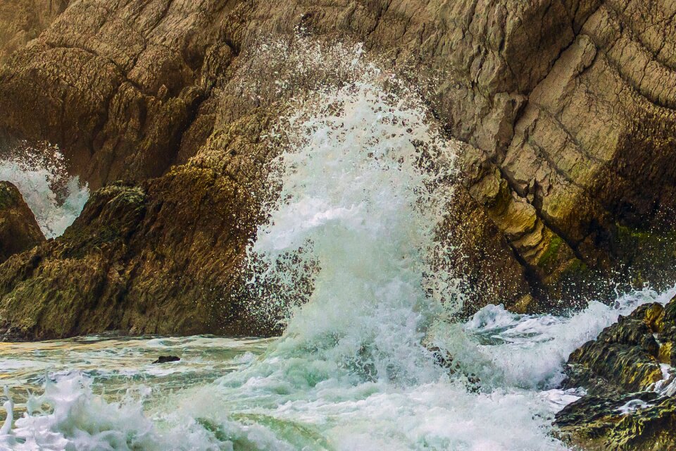 Wave ocean seascape