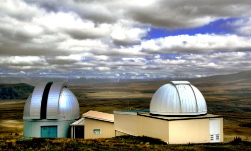 Mount John University Observatory.Lake Tekapo.NZ photo